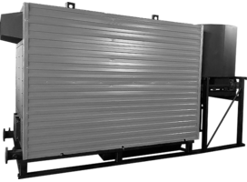 Котел КВр-0,5ДВО древесные отходы